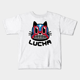 GATO LUCHADOR#1 Kids T-Shirt